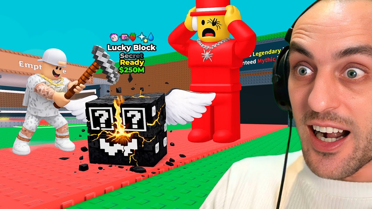 😮שברתי לאקי בלוק סיקרט