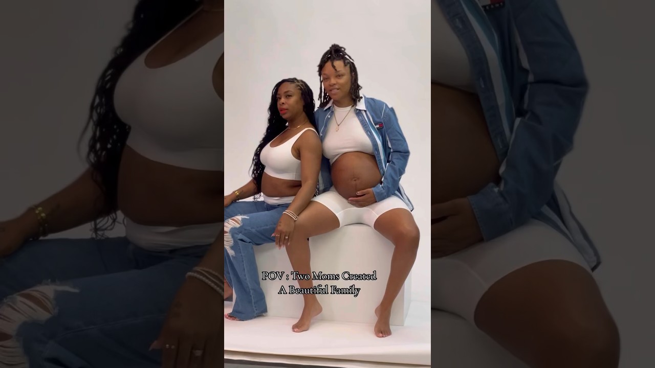 Two Moms Created A Beautiful Family ! #2moms #lgbt