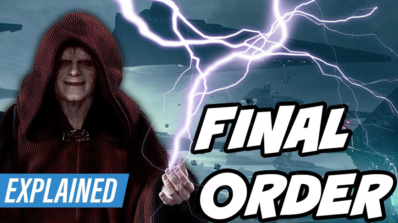 How Palpatine Was Going to Operate the ENTIRE FINAL ORDER FLEET [CANON]