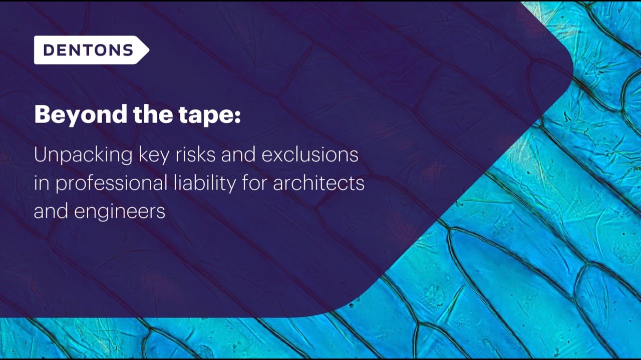 Unpacking key risks and exclusions in professional liability for architects and engineers
