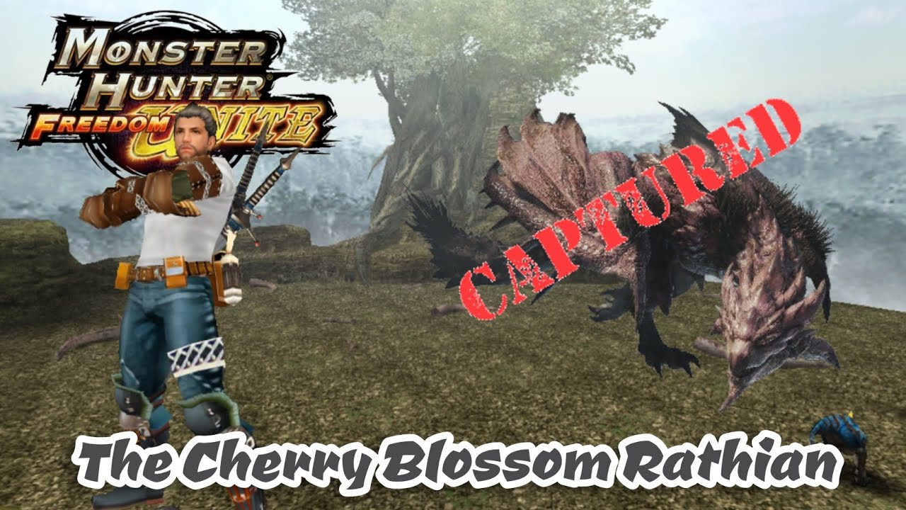 MHFU: The Cherry Blossom Rathian (Dual Blades) - 1080p 60fps HD Texture