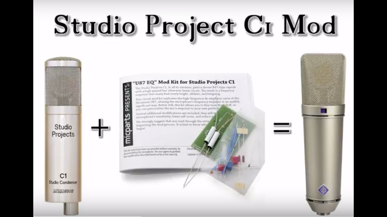 Studio Project C1 mod from microphone-parts.com