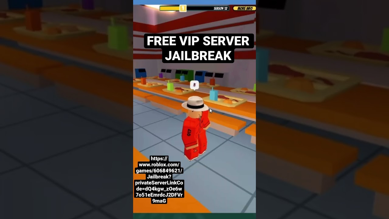 FREE JAILBREAK VIP SERVER 2023