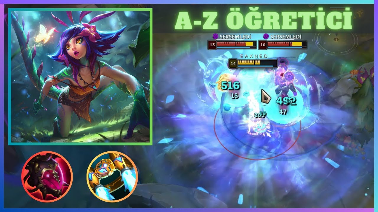 A'DAN Z'YE ÖĞRETİCİ NEEKO │S14 LEAGUE OF LEGENDS