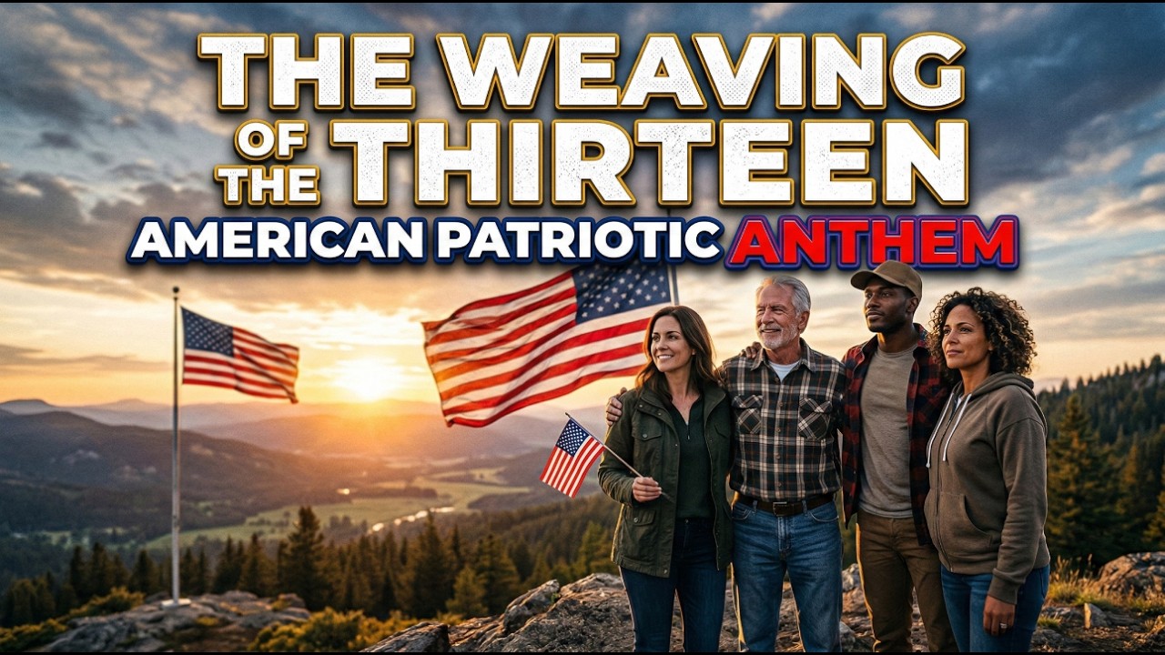 The Weaving of the Thirteen - American Patriotic Anthem | Folk Gospel Tribute to USA History