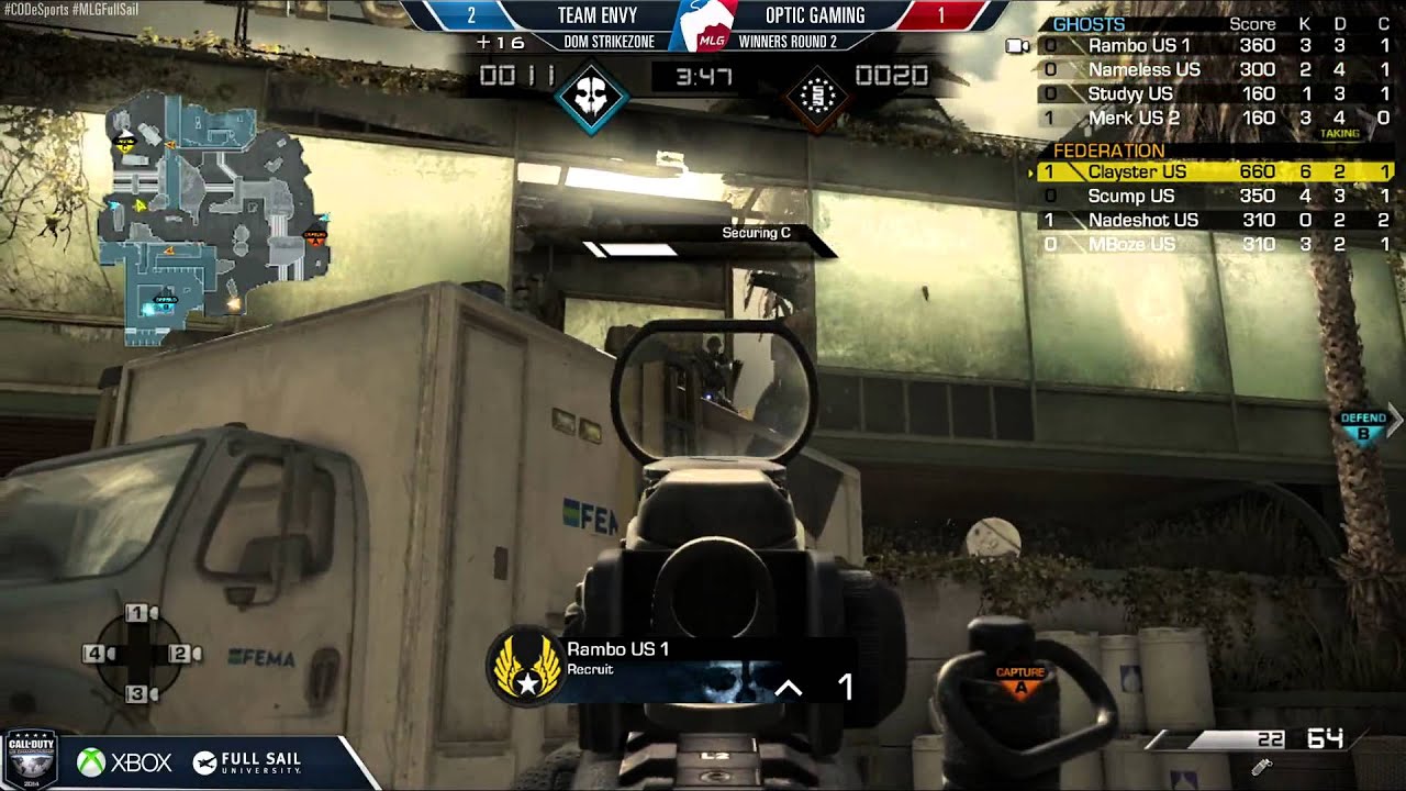 OpTic Gaming vs Envy - Game 4 - WR2 - US Championship