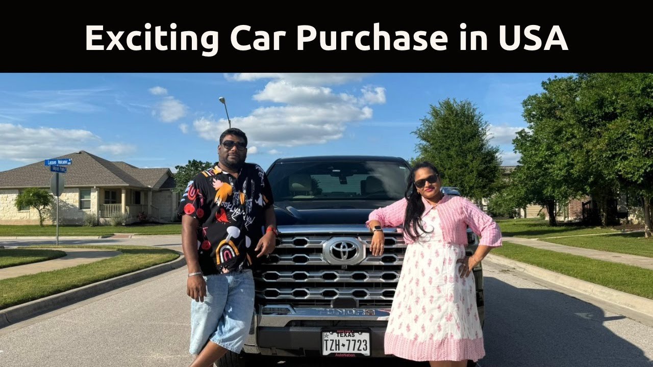 🇺🇸 அமெரிக்காவில் new  car 🚘 வாங்கியாச்சு | tamil vlog USA |  American tamil vlogger |