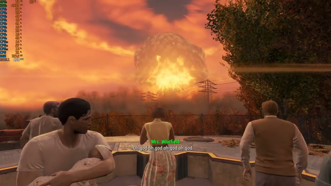 Fallout 4 HIGH TEXTURE DLC / ALL settings MAX...Test [Lenovo legion 5 RTX 3060 130W ]