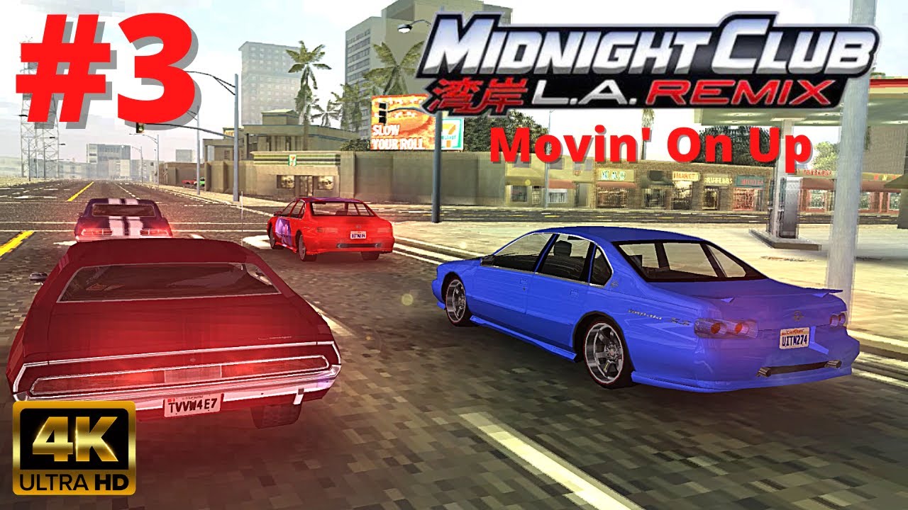 Midnight Club: L.A. Remix [4K60][PSP] - Part 3 - Movin' On Up (Los Angeles)