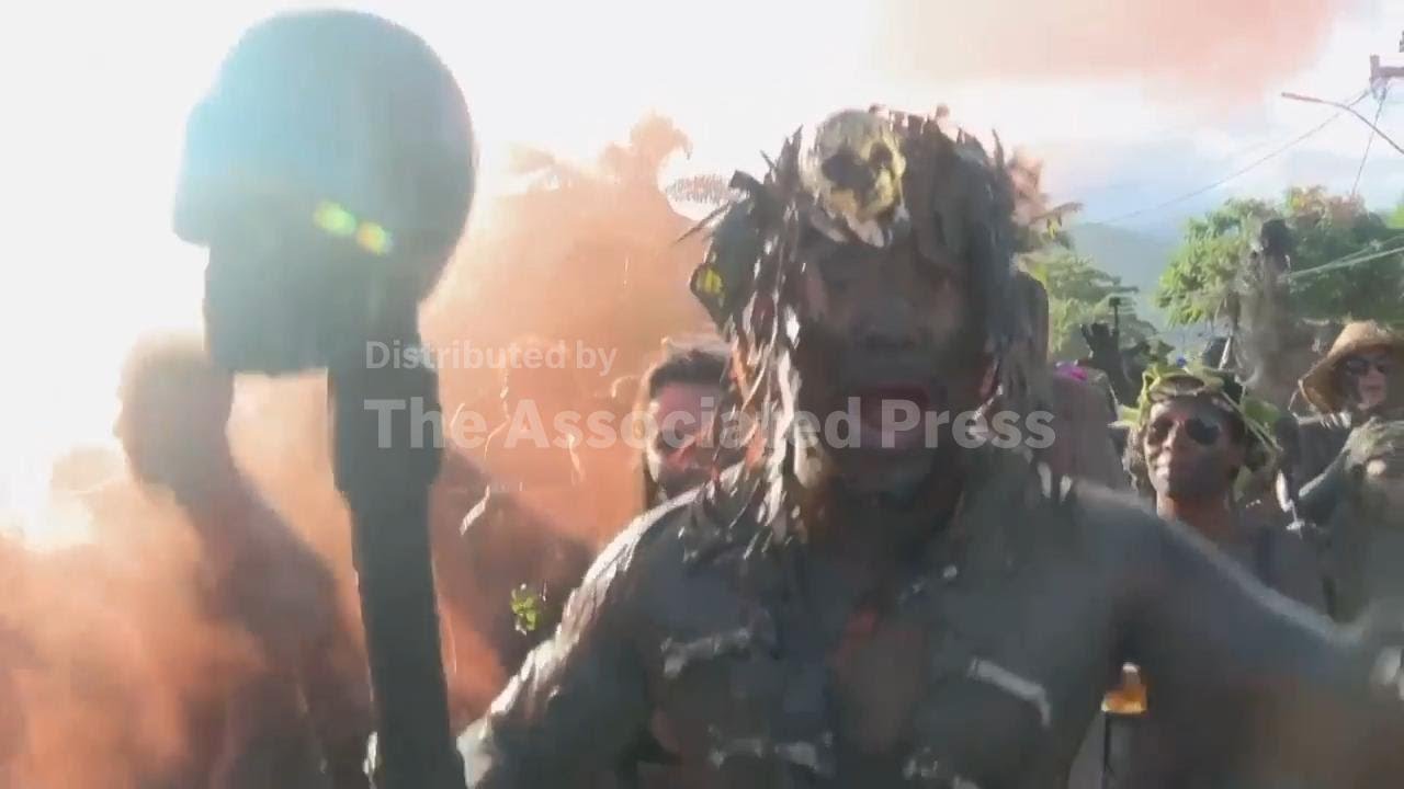Forget glitter, this Carnival party in southern Brazil is all about mud