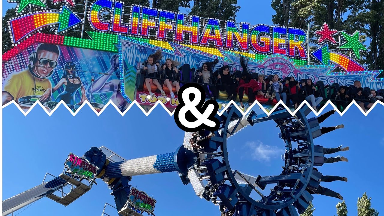 2 BRAND NEW RIDES!  | G R Tuckers - Cliffhanger 3 & Stratosfear - Dewsbury Funfair 2022