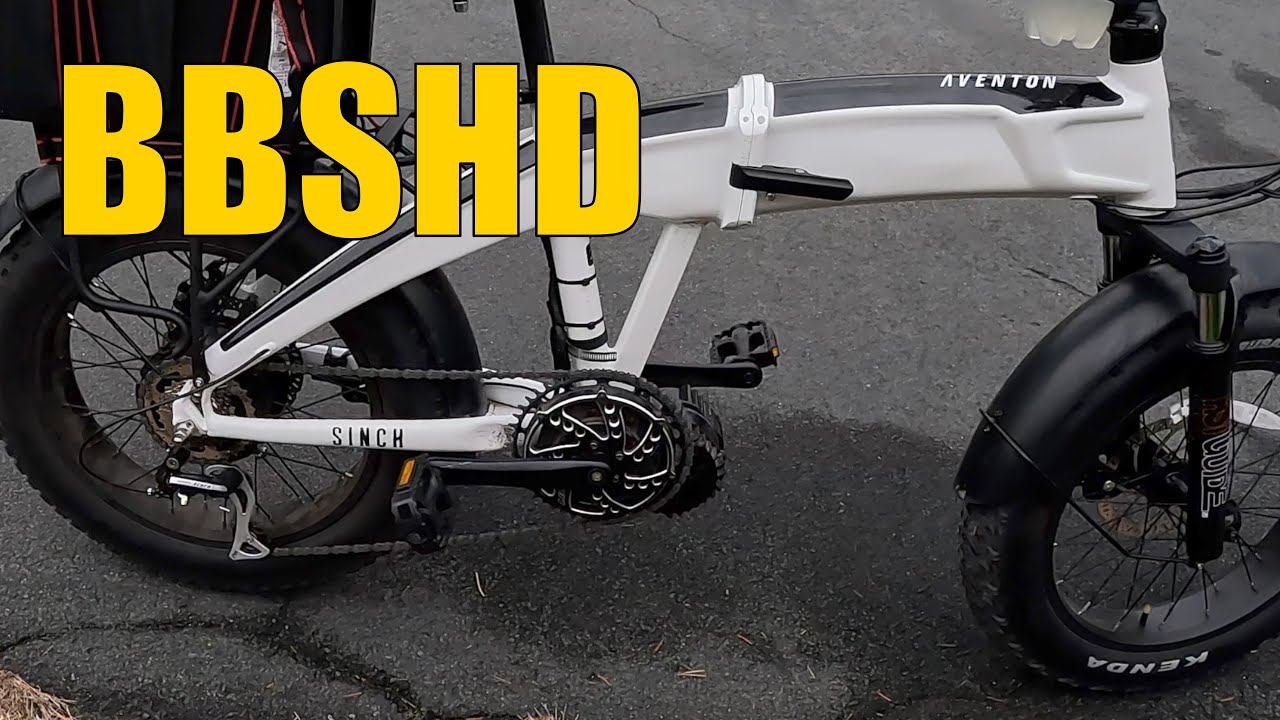 Aventon SINCH BBSHD 😂 INSTALL + RIDE