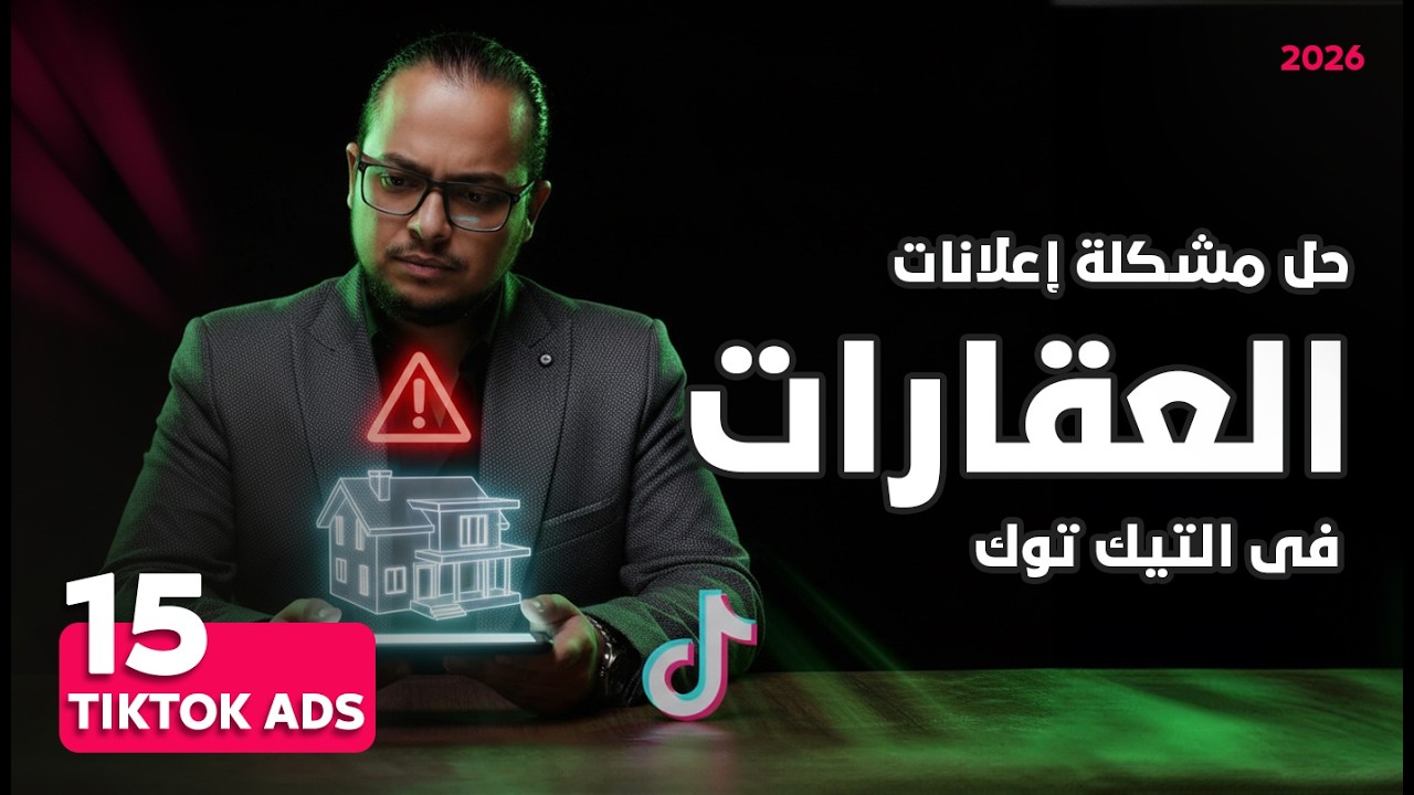 كيفية حل مشكلة رفض اعلانات العقارات علي التيك توك | كورس اعلانات التيك توك 2025