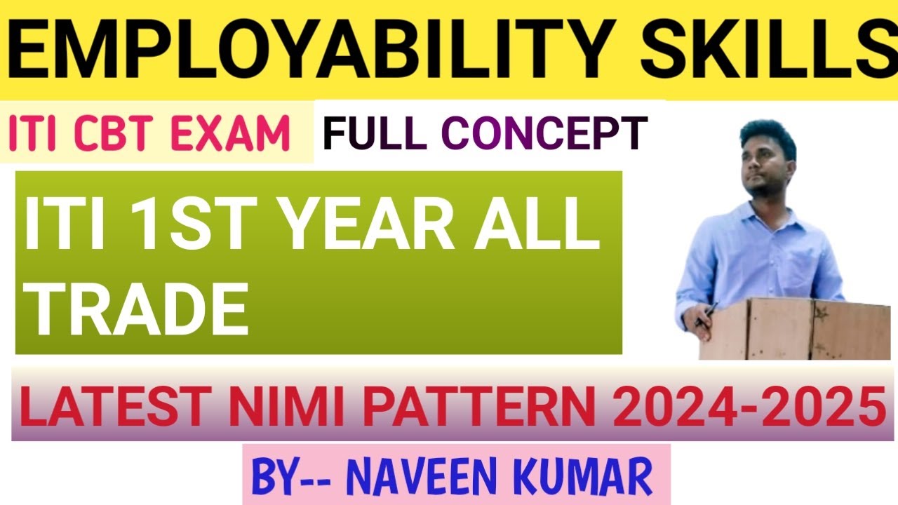 Employability Skills iti Syallbus By-N.kumar