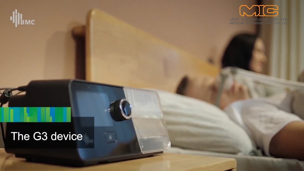 วิธีการใช้งาน CPAP BMC G3