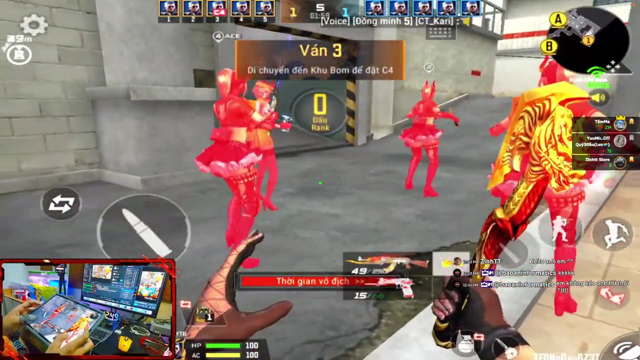 Crossfire Legend & Pubg Mobile - Hỗ trợ anh em leo Rank #games pubgmobile #cfl