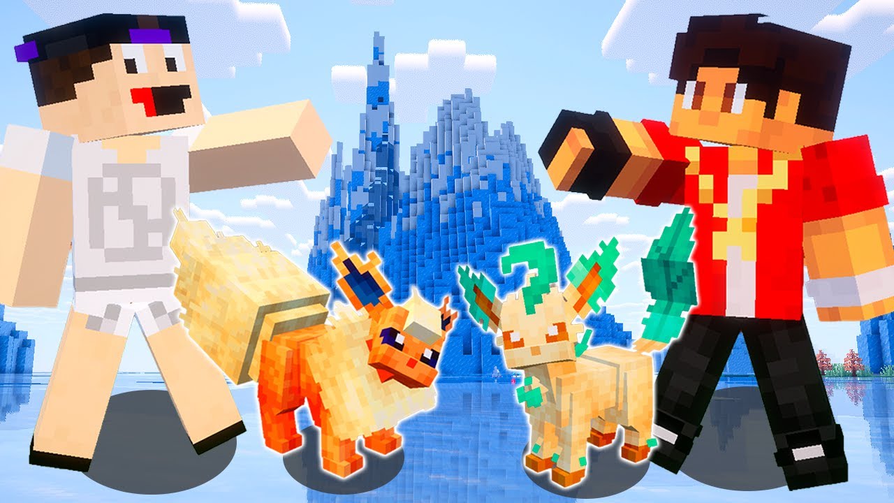 MINHA PRIMEIRA BATALHA NO COBBLEMON | MINECRAFT