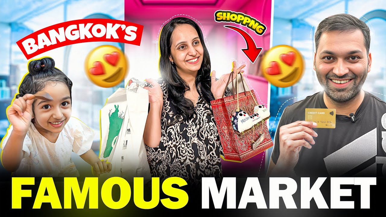 BANGKOK’s cheapest & biggest market 🇹🇭 Chatuchak Weekend market  🛍️ - Komal Yadav