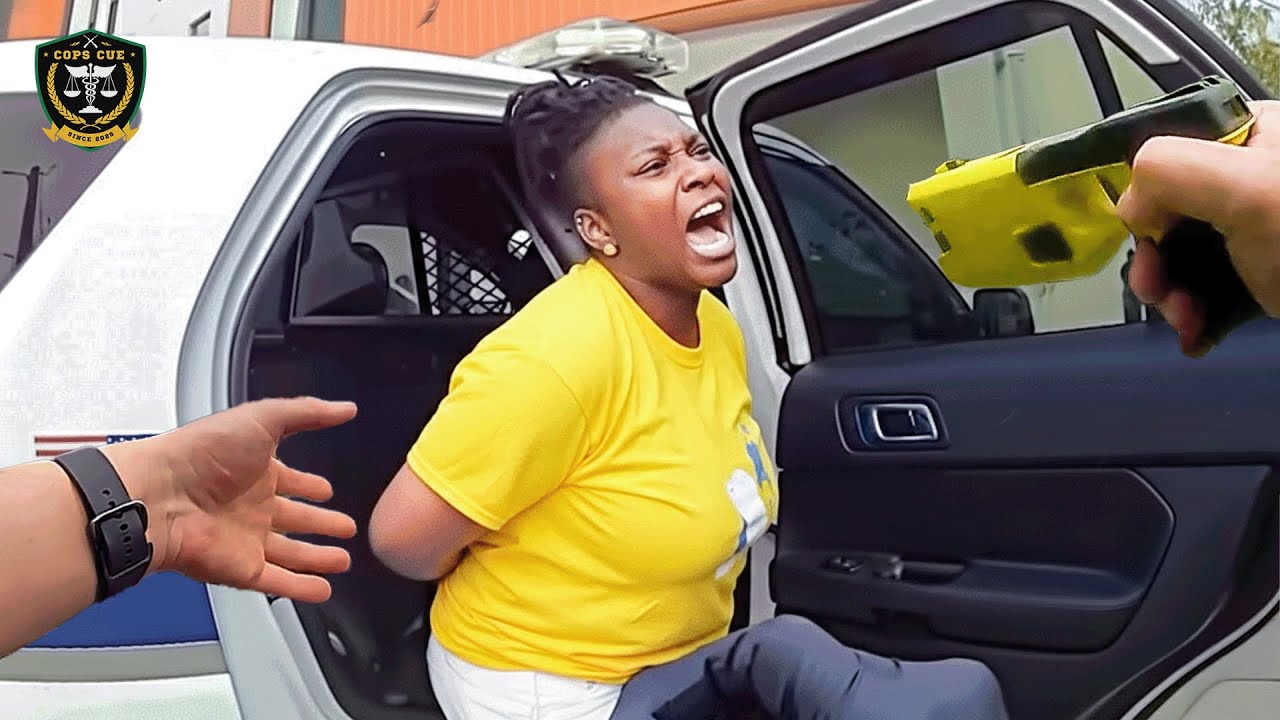 Cops Were Leaving Until Entitled Karen Did THIS | Karens Getting Arrested By Police