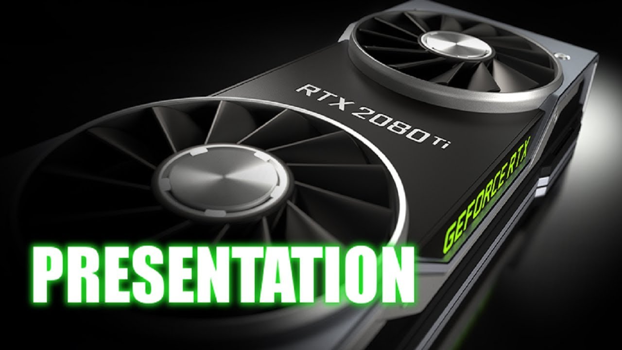Nvidia GeForce 20 SERIES RTX 2080 TI - Presentation by Jen Hsun Huang (Highlights)