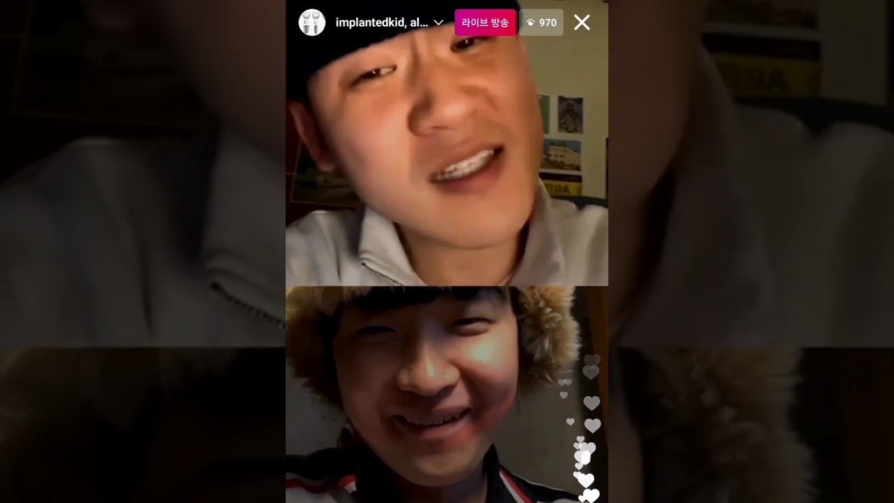 210127 영칠린더호미의 새 멤버 틀니스트ㅣ인스타 라방