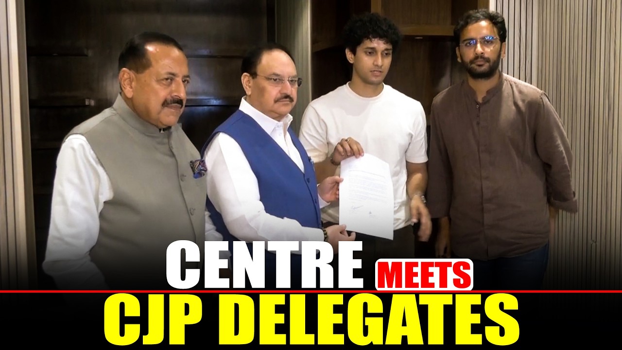 BREAKING LIVE: JP Nadda, Jitendra Singh Meet CJP Delegates I Paper Leak Row I Delhi