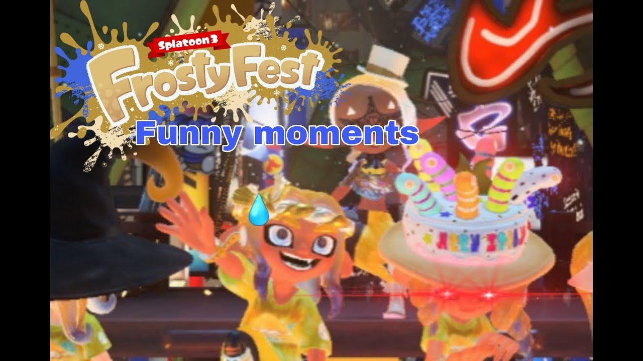 Splatoon 3 frostyfest 2026 funny moments