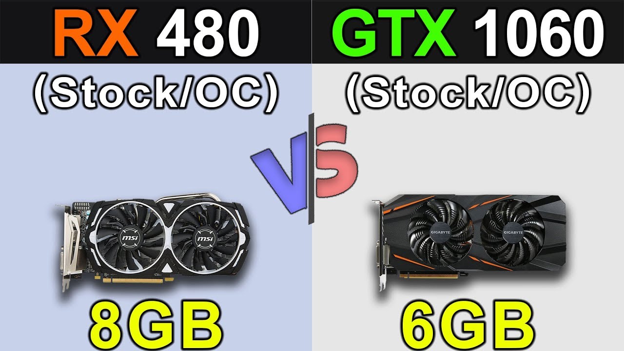 RX 480 Vs. GTX 1060 | Latest Drivers Update | New Games Benchmarks