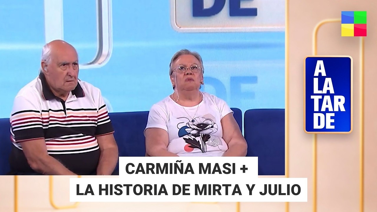 Carmiña Masi + La historia de Mirta y Julio #ALaTarde | Programa completo (13/03/26)