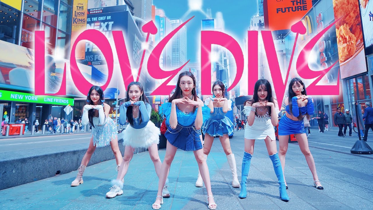 [KPOP IN PUBLIC TIME SQUARE NYC] IVE (아이브) - 'LOVE DIVE' | Dance Cover by NoChill Dance