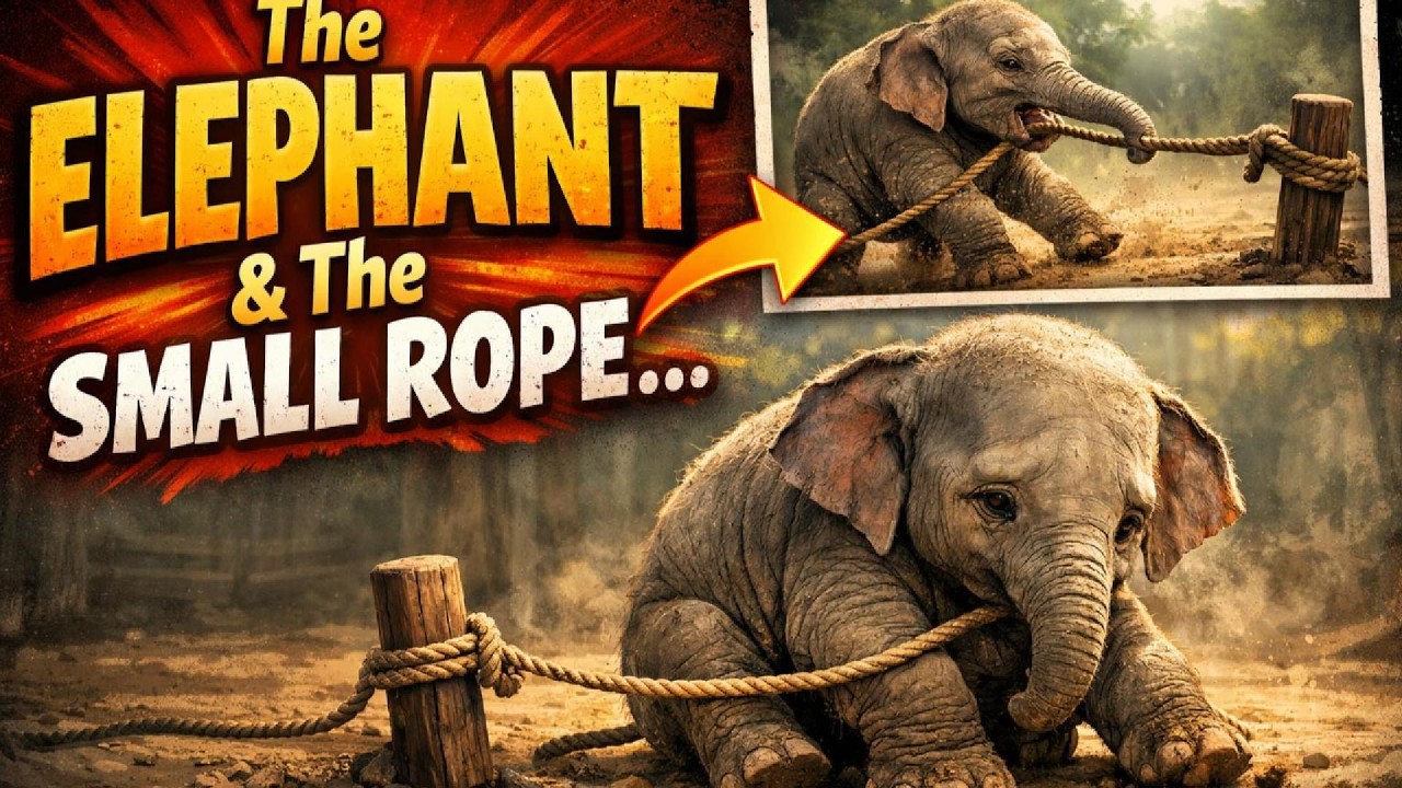 The Elephant and the Small Rope | A Powerful Story About Limiting Beliefs #MotivationalStory