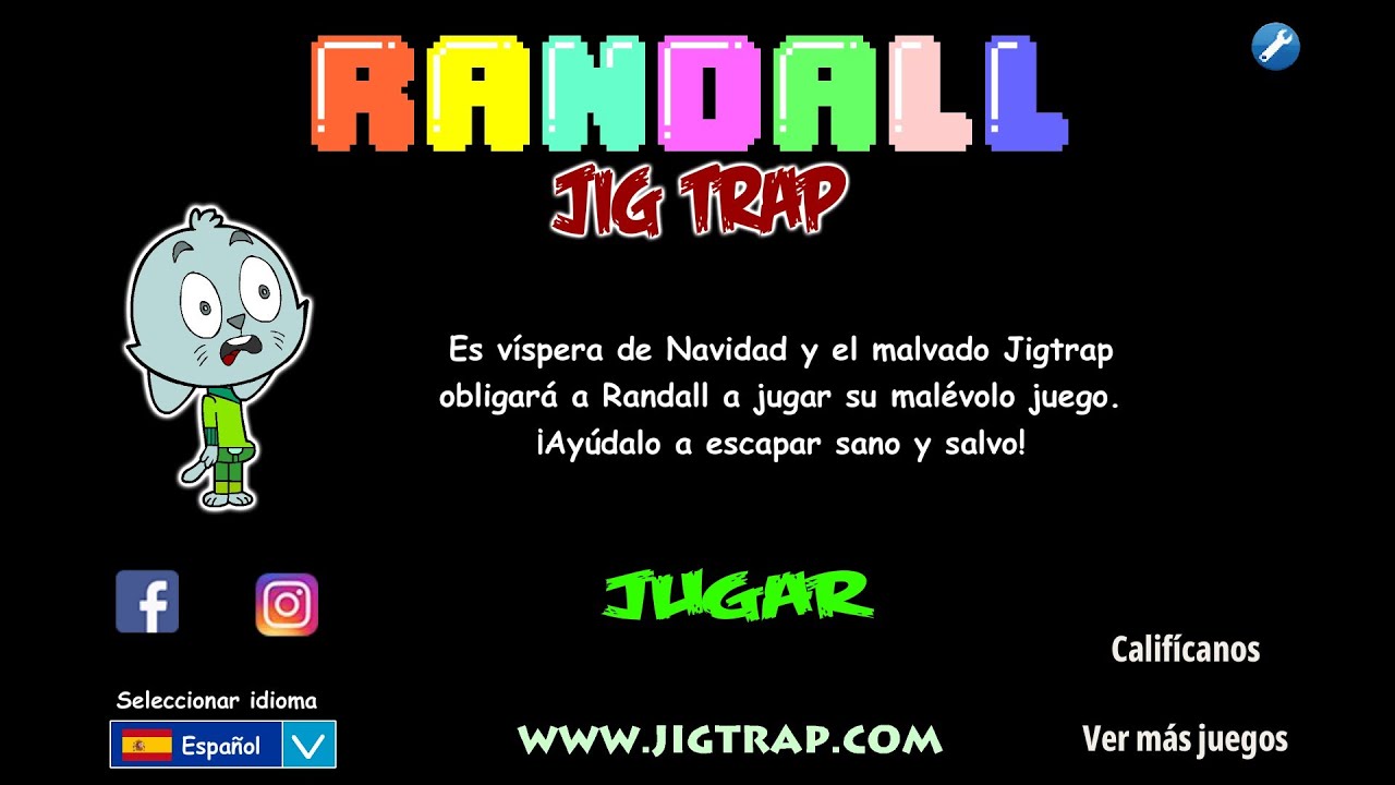 Randall Jig Trap. Solución completa del juego. Full walkthrough.
