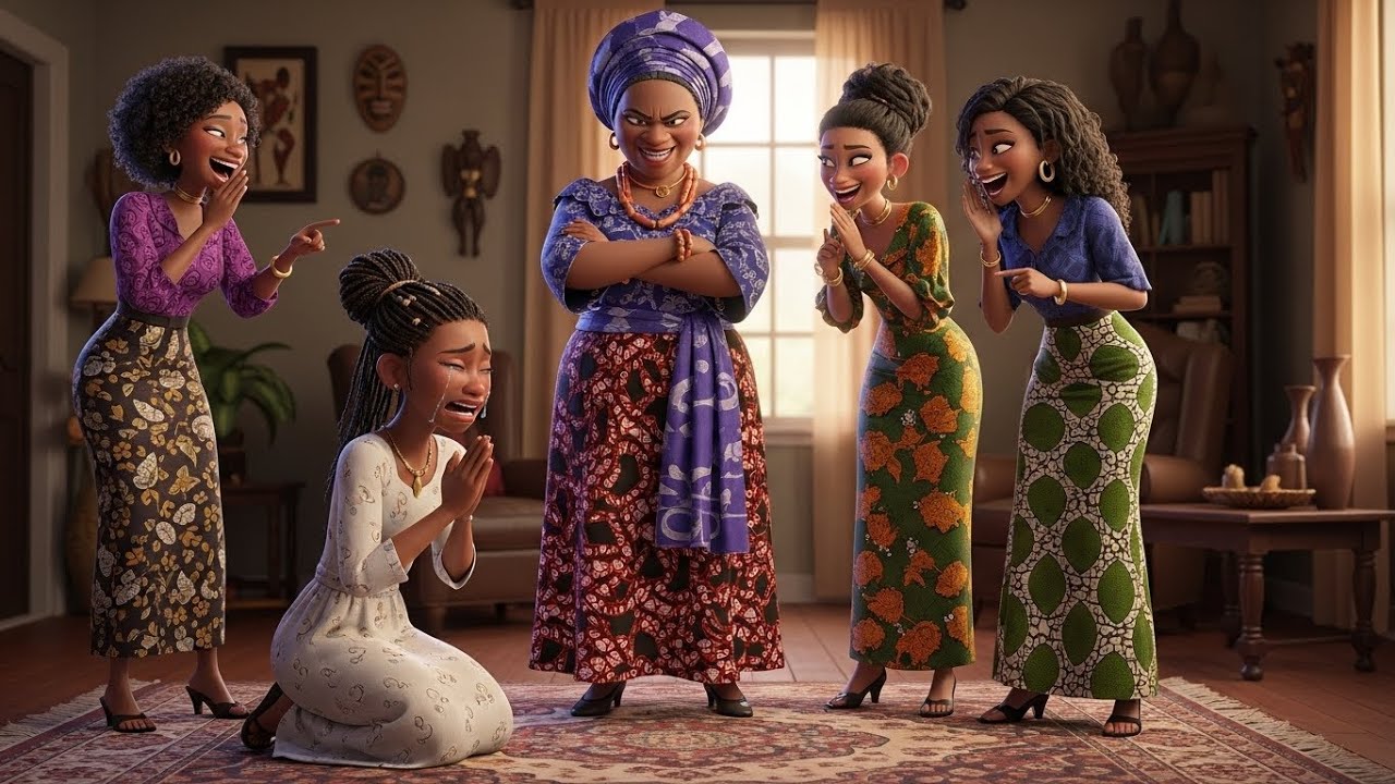 They Maltreated the Girl Because Her Mother Died #africanstories #africanfolktale