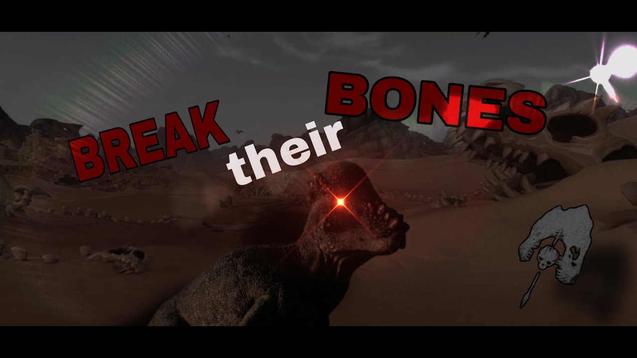 BREAK their BONES! - Pachy.exe The isle funny moments/fails!