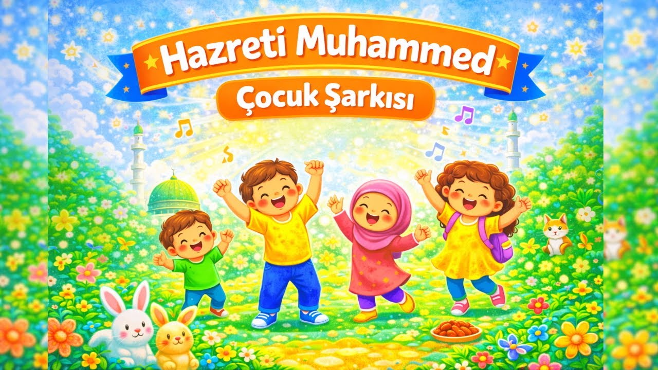 Hz. Muhammed (s.a.v) | Çocuklar İçin Güzel İslami Şarkı | Minik Kalpler