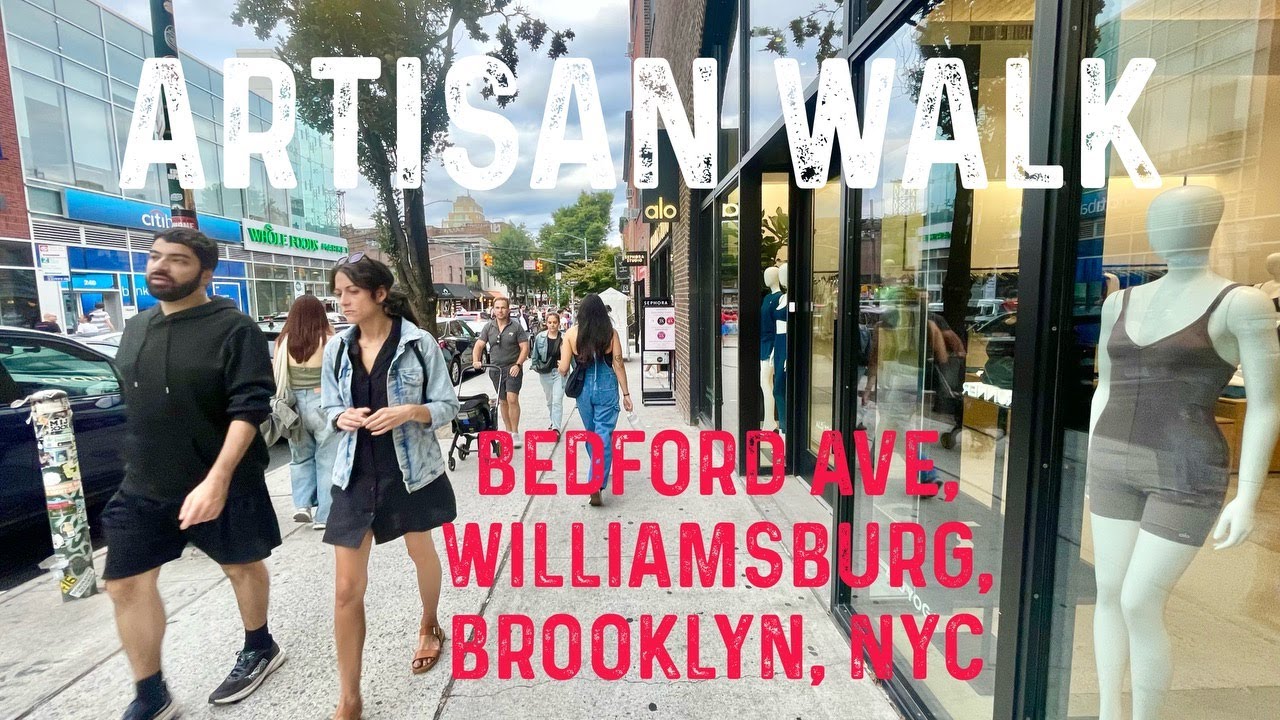 Bedford Ave Artisan Walk Williamsburg Bklyn NYC #walk #thelocalartisanguide #bedford #williamsburg