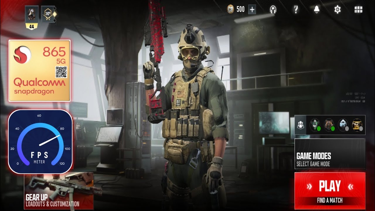 WARZONE MOBILE ON SNAPDRAGON 865 FPS TEST BEFORE NEW UPDATE !!