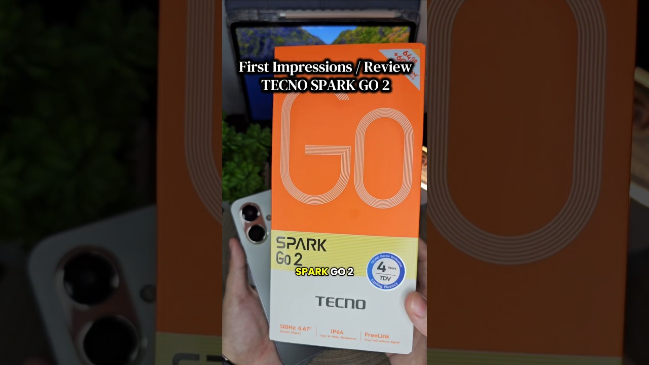 TECNO SPARK Go 2 Quick Review First Impressions - Budget Friendly Phone with T7250 Processor, 120Hz