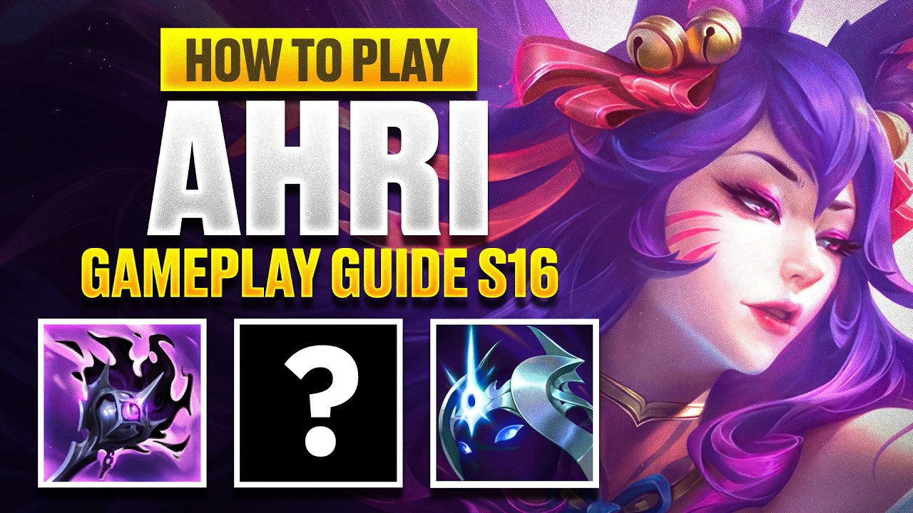 Ahri Gameplay Guide - How to Play With Losing Teammates