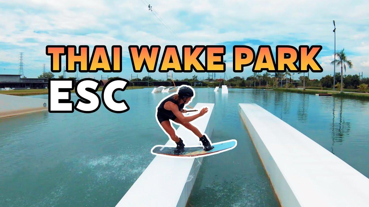 Возвращаемся в Таиланд! Вейкбординг в ESC Thai Wake Park (видео от первого лица + дрон)