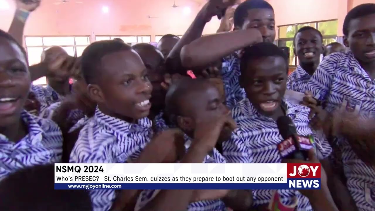 NSMQ 2024: Who’s PRESEC? - St. Charles Sem. quizzes as they prepare to boot out any opponent.