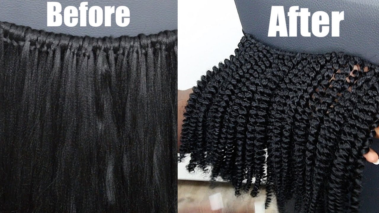 How To Fake Kinky Curls Using Crochet Braids Extension | Leeven Hair | Dilias Empire