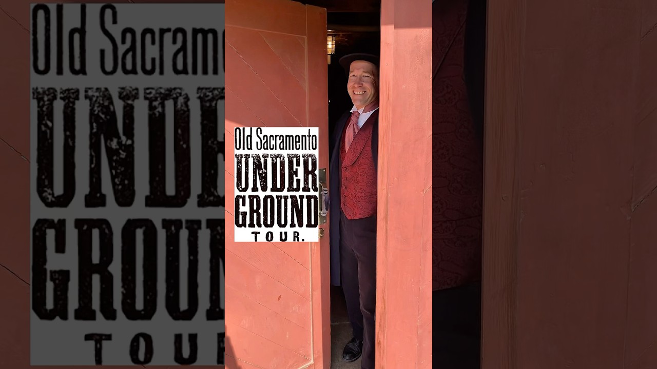 Join us on a tour and see the Underground, even after hours, in Old Sacramento