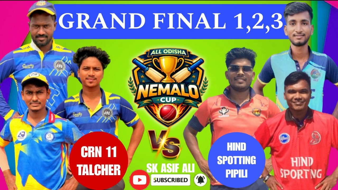 🔴LIVE🏆CRN 11 VS HIND SPORTING PIPILI ALL ODISHA NEMALO CUP  ORG- FRIENDS UNION  CLUB NEMALO,CUTTACK