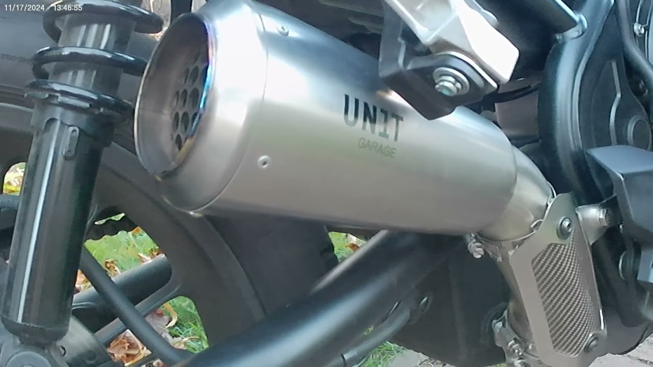 NEW HONDA CL500 SCL500 LOW EXHAUST SOUND