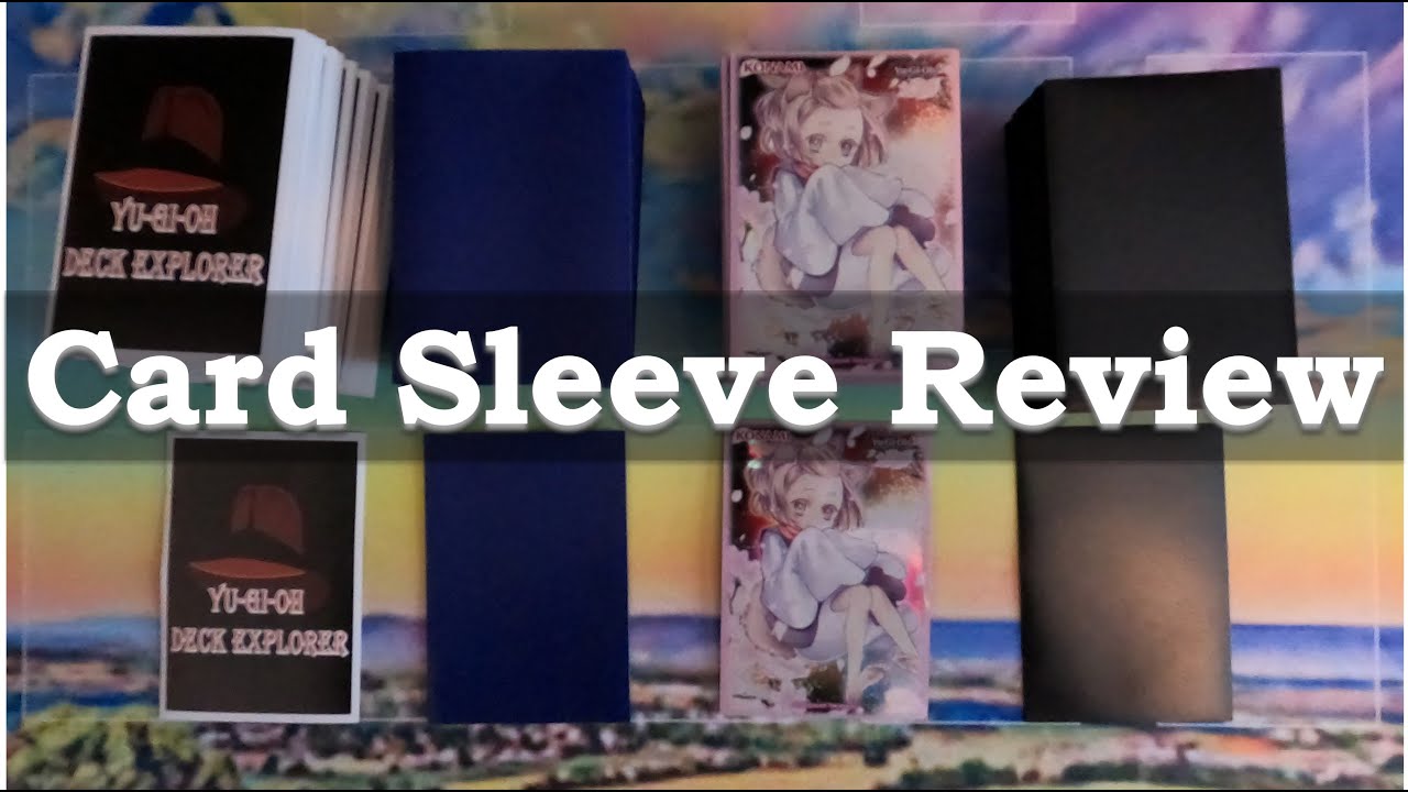 Yourplaymat - custom card sleeves review 2021