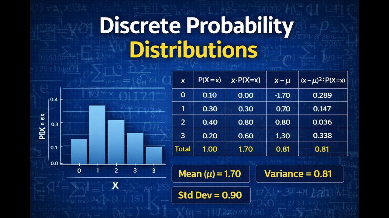 Discrete Probability Distributions