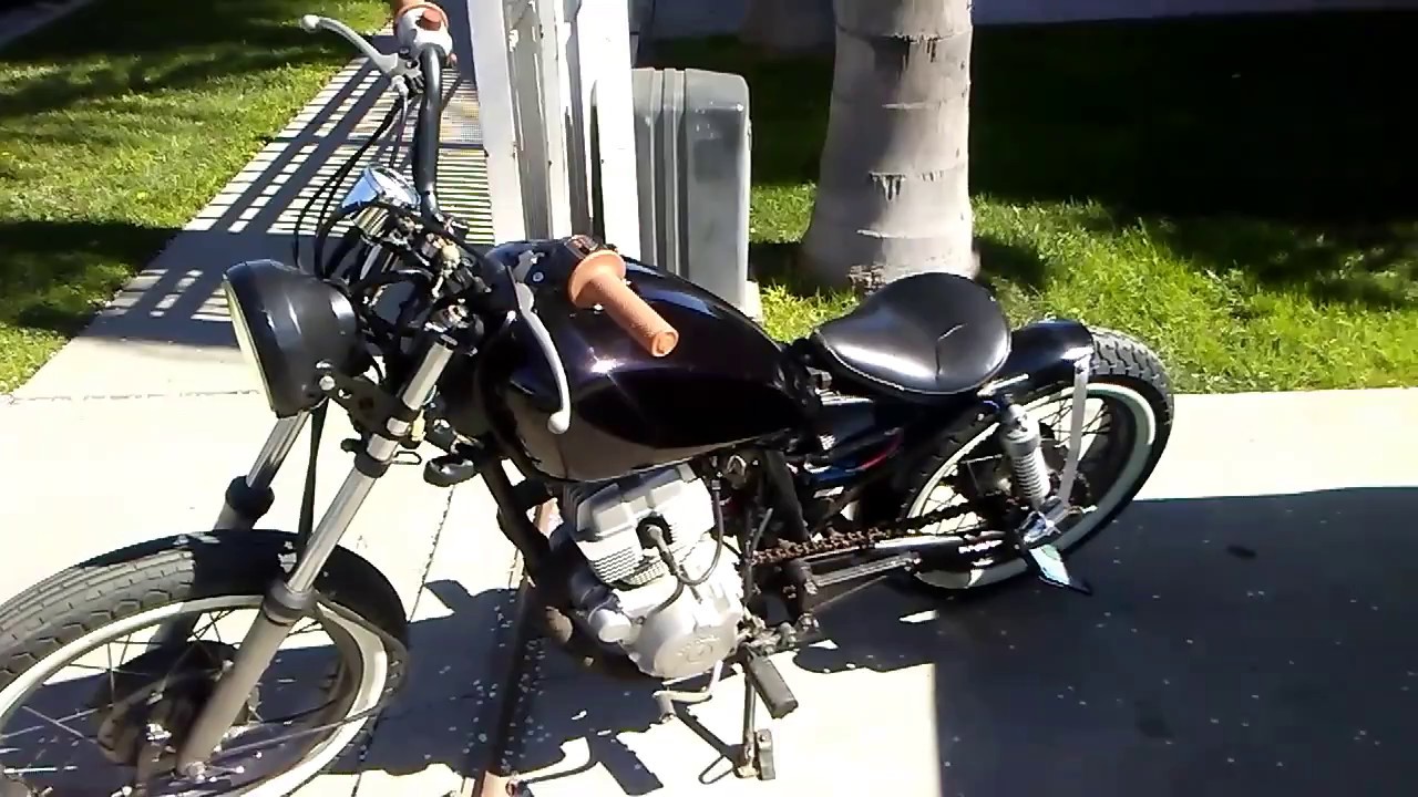 1982 honda rebel 250 cm start up