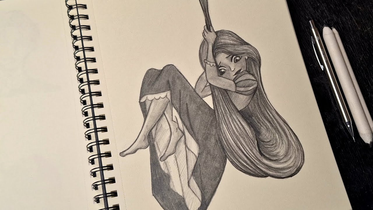 My Drawing Process From START TO FINISH
