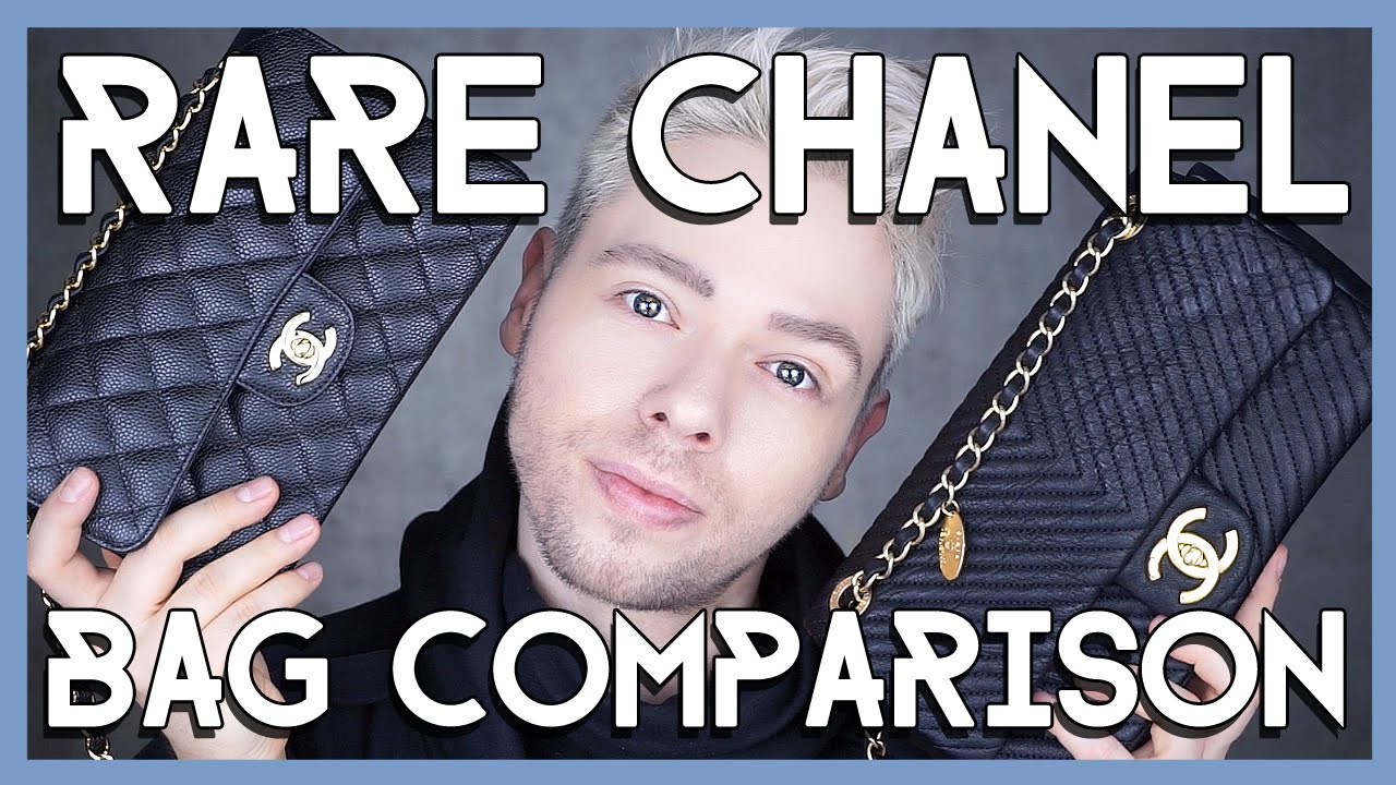 RARE CHANEL BAG COMPARISON - WHAT FITS?